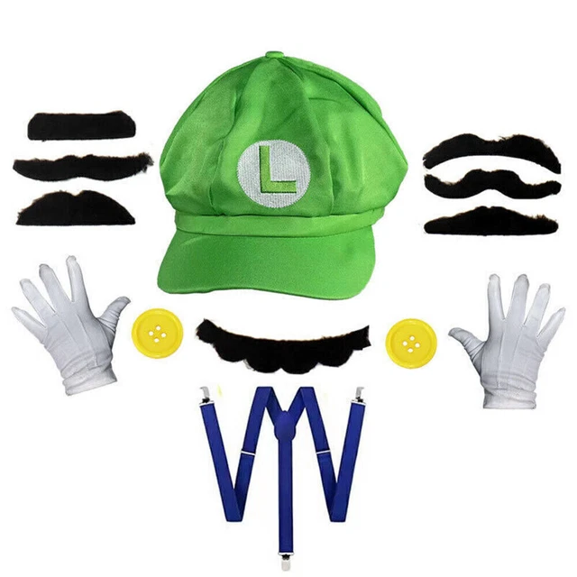 super-mario-bros-luigi-hat-mustaches-gloves-caps-cosplay-costume