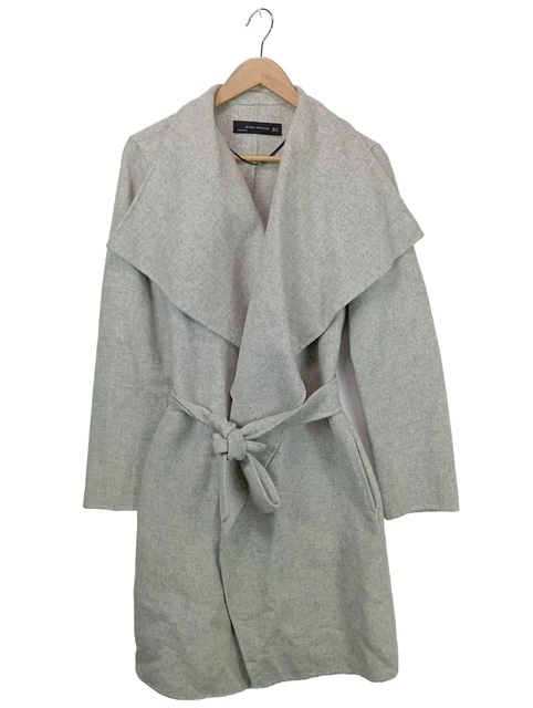 Manteau Mi-saison ZARA BASIC - Taille 36 EU, Rouge, Coupe Ample Style Décontracté