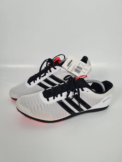 adidas gazelle silver green womens adidas Adizero Distancestar (White/Black) 12