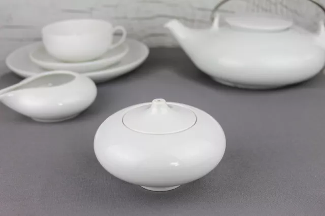 True Vintage Arzberg Porcellana Lampada Olio Ulrike Bögel Teaworld Taunis Bianco