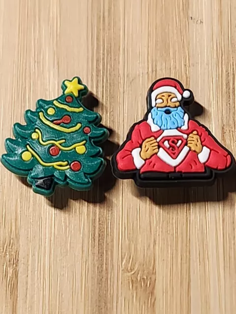 CHRISTMAS TREE Crocs Charm Charm for Crocs Santa Claus Croc Charm Shoe Charm