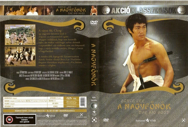 THE BIG BOSS - A nagyfőnök (1971) Hungary DVD Bruce Lee