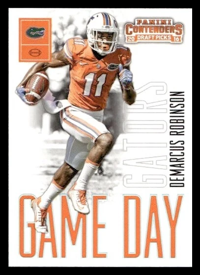 2016 Panini Contenders Draft Picks #14 Demarcus Robinson Rookie Florida