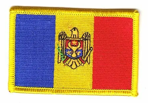 Flaggen Aufnäher Patch Moldawien Fahne Flagge