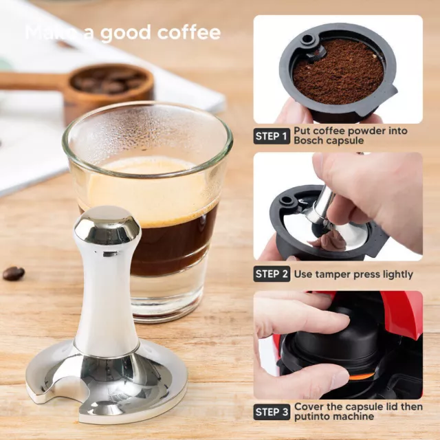 Capsule de café rechargeable compatible Tassimo