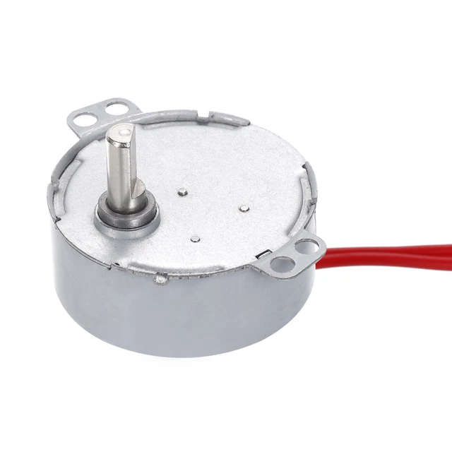 Motore Sincrono AC12V 30-36RPM 50-60Hz CCW/CW 4W Albero Motore Elettrico