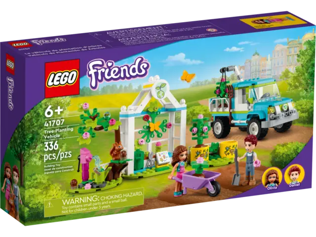 LEGO 41707 - FRIENDS - Vehículo de Plantación de Árboles - NUEVO