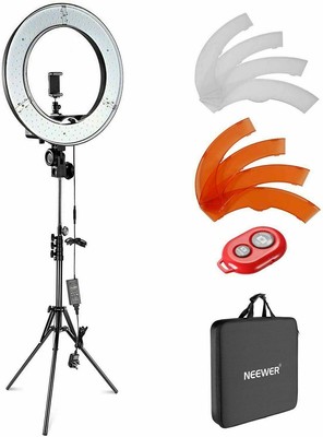 RGB Anello Luce Con Stand 42W Regolabile LED Telefono H AgfaPhoto Neewer 18 
