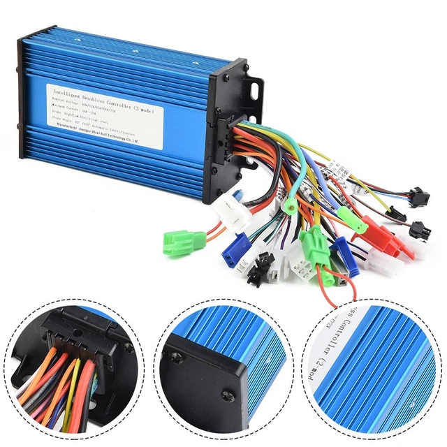 Fafeicy kit de contrôleur sans balai pour vélo électrique 24V‑48V 250W