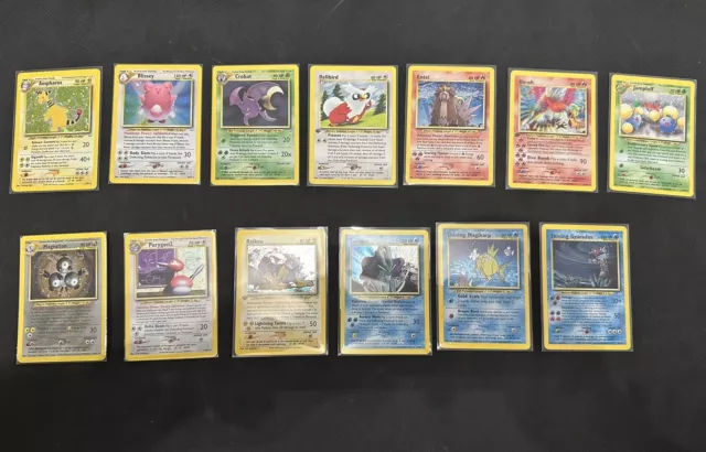 Neo Revelation almost complete set (63 Of 66) Pokèmon