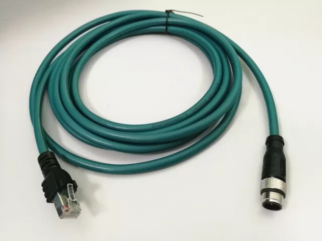 1 of NEW FOR Datalogic CAB-ETH-M03 93A051346 Fixed code reader cable