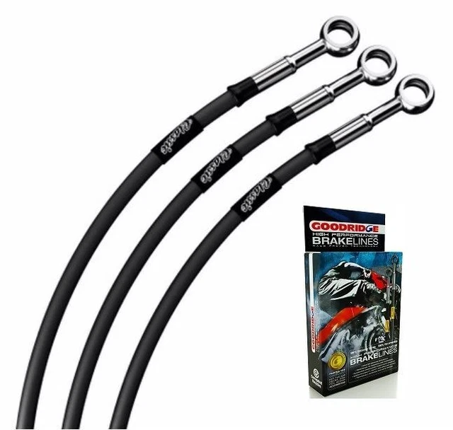 Kawasaki ZXR400 L1-L9 91-03 Wezmoto Full Length Race Front Braided Brake Lines