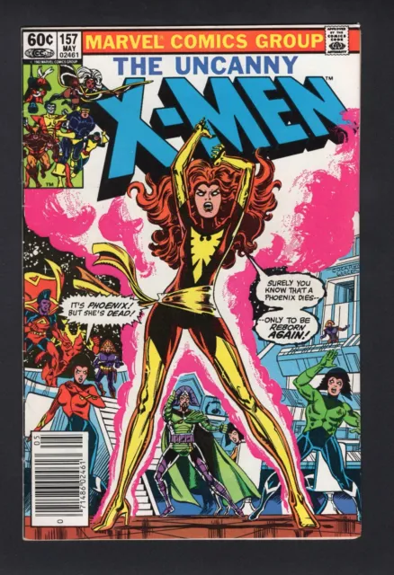 Uncanny X-Men #157 Vol. 1 Newsstand Marvel Comics '82 NM