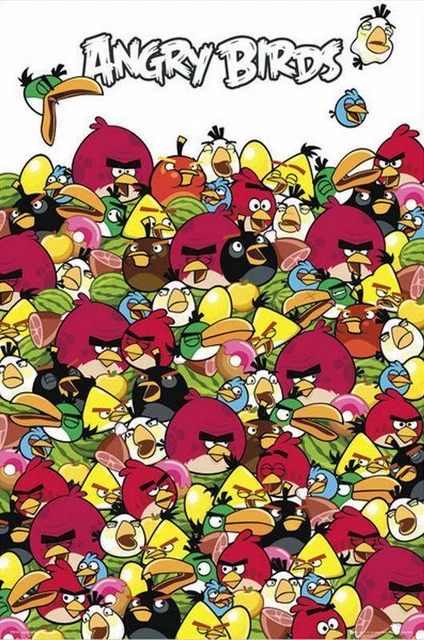 Angry Birds : Pile Up - Maxi Poster 61cm x 91.5cm (new & sealed)