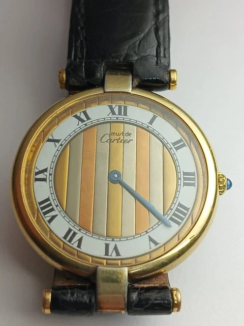 Must de cartier vermeil argent 925 hotsell