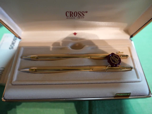 未使用 CROSS クロス 18KT GOLD FILLED セット 銀座通販 クロスボー