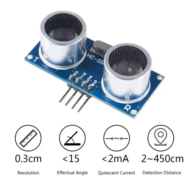 HC-SR04 Ultrasonic Distance Measuring Sensor Module for Arduino Au Stock 2