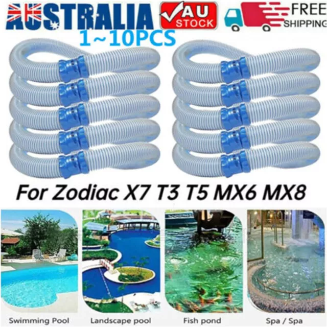 10PACK Pool Cleaner Twist lock Hose 1 meter For Baracuda Zodiac X7 T3 T5 MX6 MX8