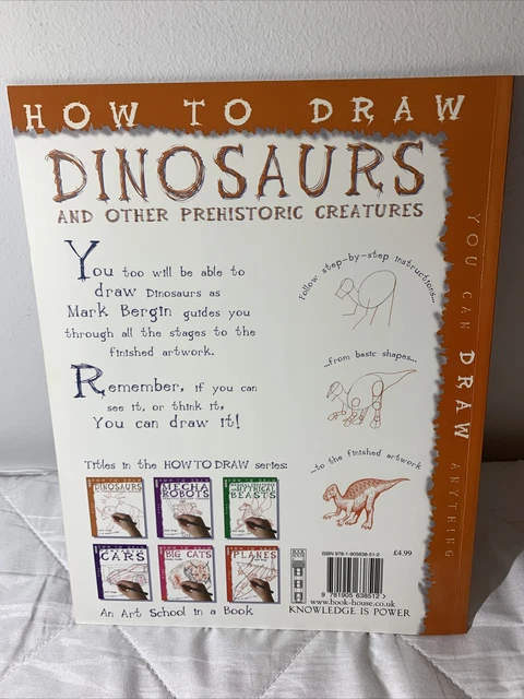 HOW TO DRAW Dinosaurs And Other Prehistoric Creatures by Mark Bergin ...