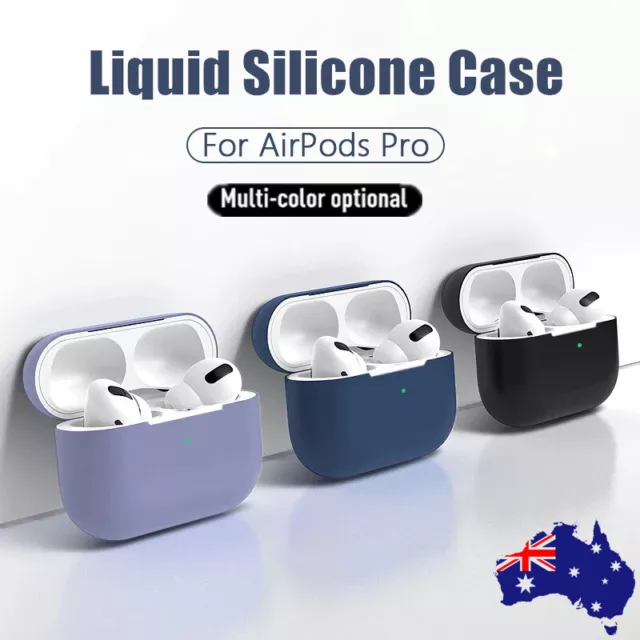 Silicone Case for Airpods Pro Shockproof Slim Soft Protective Cover Skin Cases