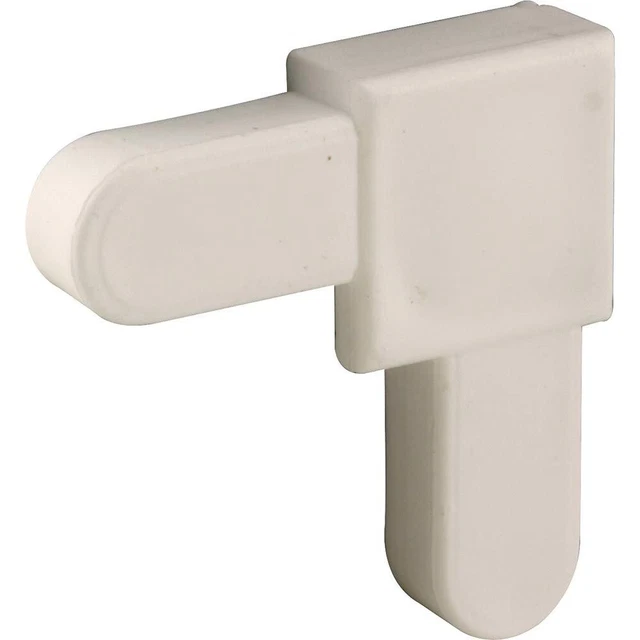 14336 plástico blanco, esquina marco de pantalla de inicio móvil, 1/4&quote