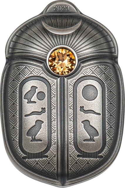 Palau 2023 5$ CHEOPS Scarab 1 Oz silber Münze