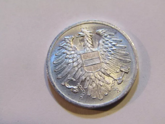 Austria 1965 2 Groschen unc Coin