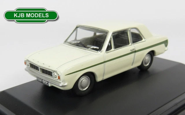 Modellino Oxford Diecast 1:76 Ford Cortina MKII Blue Mink, OO Gauge, BNIB