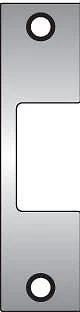 HES J PLATE Faceplate for HES 1006 Series Electric Strikes for - Brass