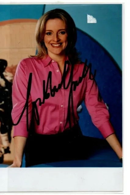 Gabby Logan Hand Signed Photo Signed Gabby Yorath