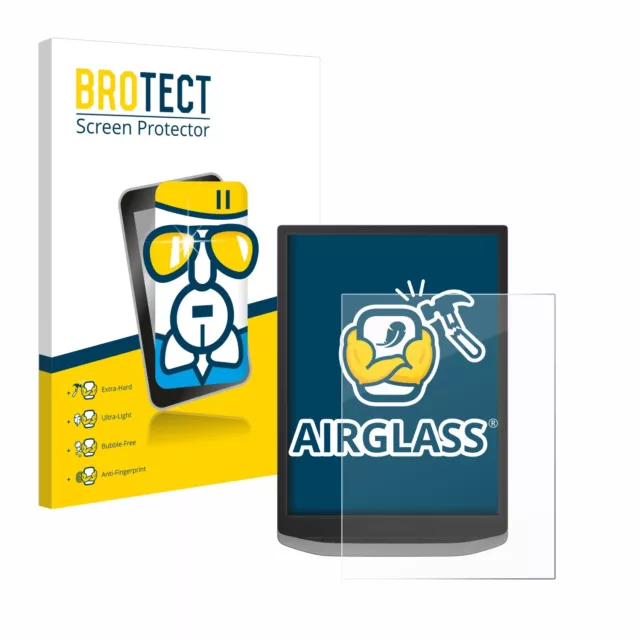 BROTECT Panzerglasfolie für PocketBook InkPad X Pro Schutz Glas Folie