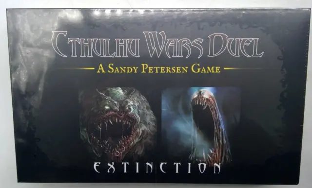 Cthulhu Wars Duel Extinction Board Game Expansion Brand New & Sealed