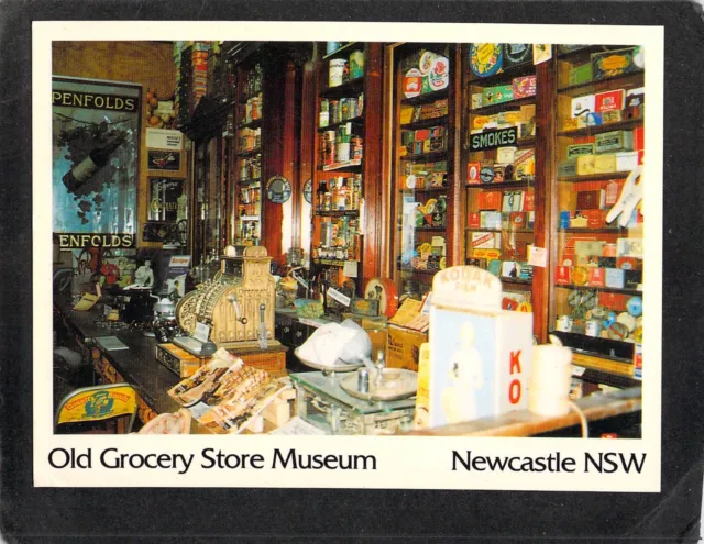 C1168 Australia NSW Newcastle Old Grocery Store Museum NCV postcard