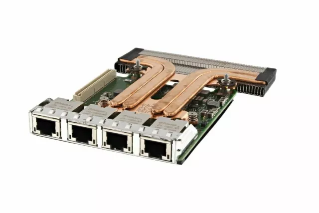 Dell Intel X550-T4 Quad Port 10GbE Server Netzwerk Tochterkarte PCI-E 3.0 64PJ8