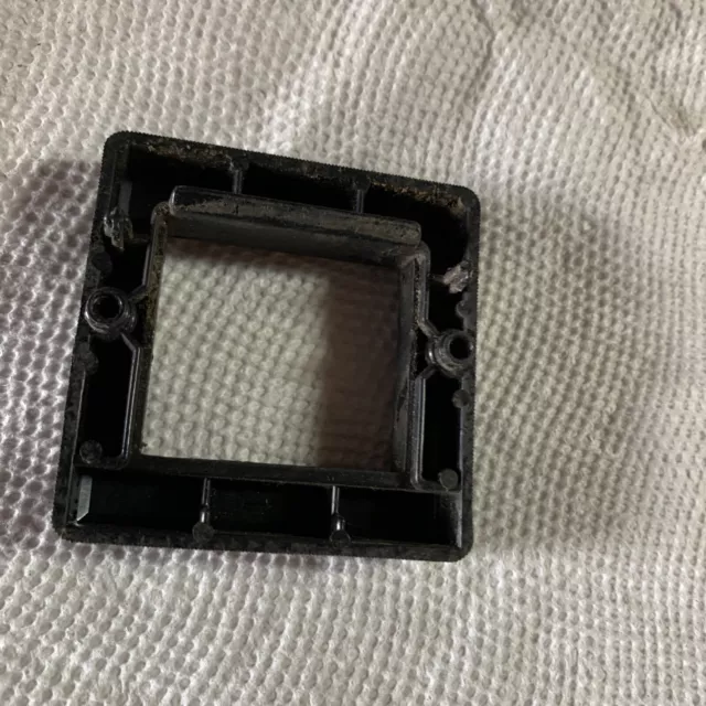 old vintage Coin Return Bezel 2 Hole  PARTS ARCADE video GAME Part Fx2