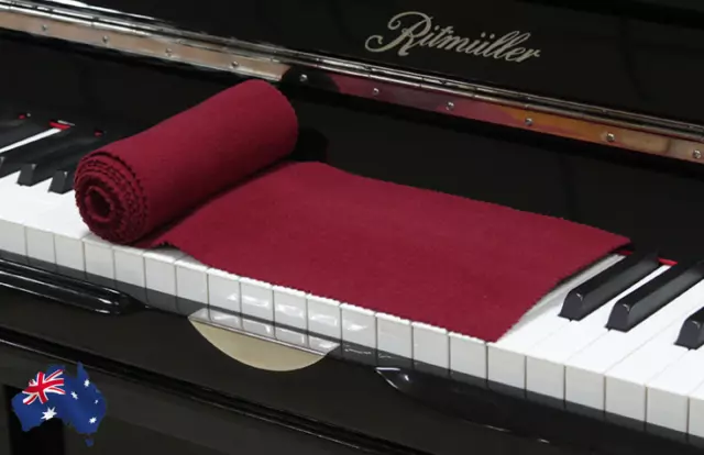 NEW Piano Key Cover Cloth Soft Dustproof Moisture-Proof Protective Cover