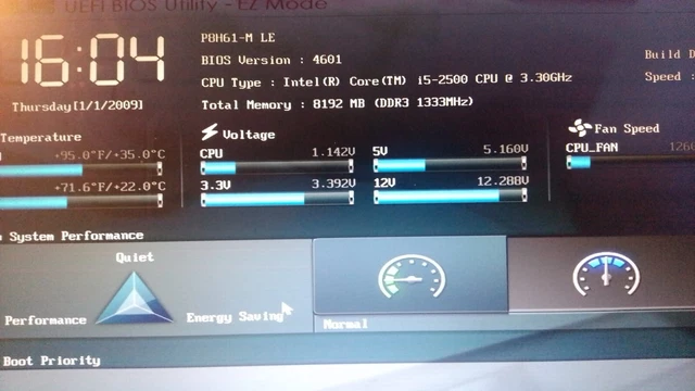 ASUS P8H61-M LE + CPU i5 + Memory, Socket 1155 DDR3 PCI-E VGA DVI £49. ...