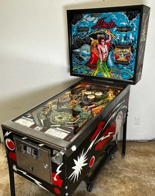 Vintage Flash Pinball Machine by Williams