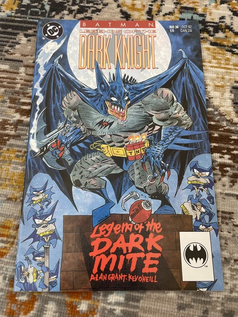 Batman Legends of the Dark Knight #38.DC Comics 1992. Dark Mite Appearance. NM