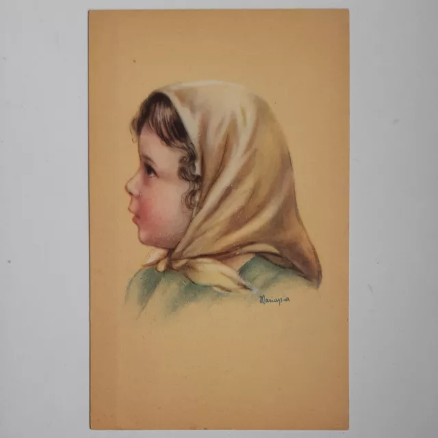 MARIAPIA Cartolina Ballerini & Fratini/Vintage Postcard from Italy anni '40 9016