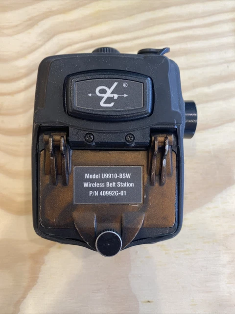 0354) David Clark U9910-BSW Wireless Belt Station 40992G-01 NO BATTERY
