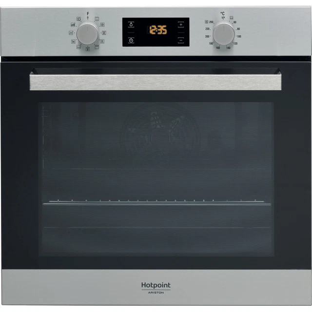 Hotpoint FA3841HIXHA Four Encastré Électrique 60CM 9 Fonctions Gril Classe A