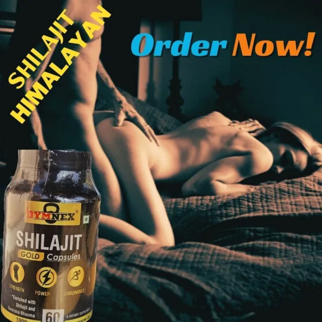 100% Pure Himalayan Shilajit (1000mg) Extremely Potent, Performance, good Result