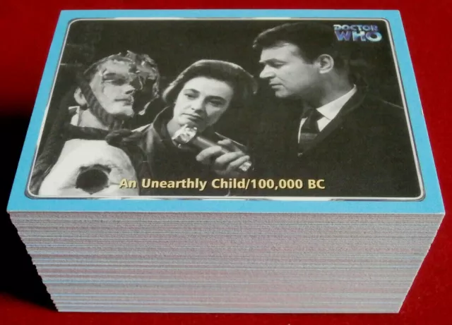 DR WHO - Definitive Collection Series 1 - Complete VINTAGE Base Set - 120 cards