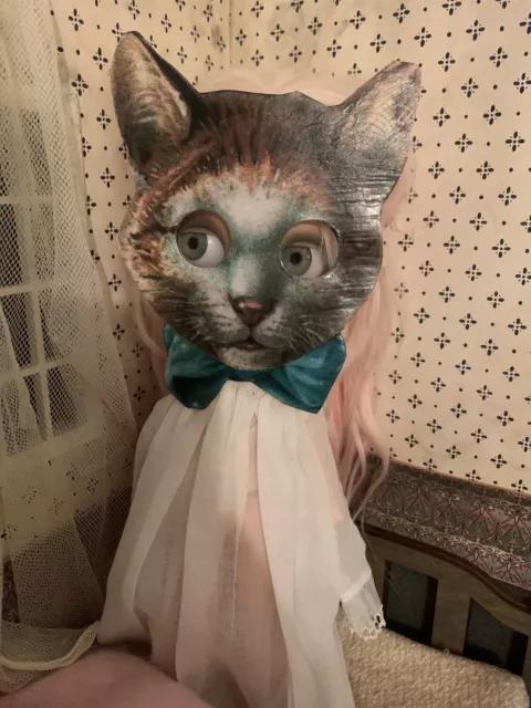 BLYTHE DOLL ACCESSORIES Fun Dress Up Mask Cat Gothic Halloween