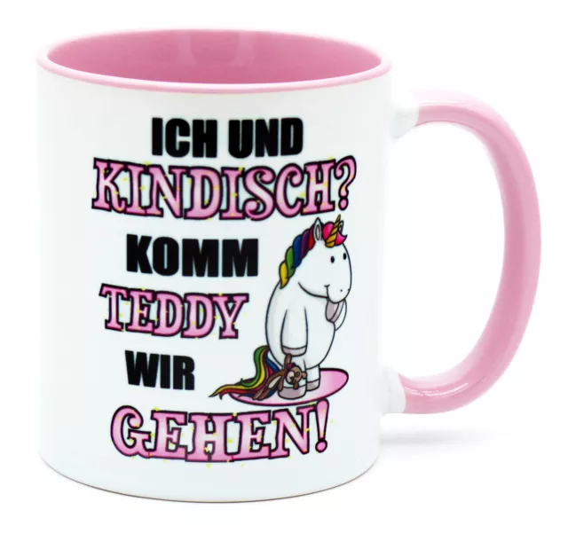 Trendation - Pinguin Geschenk Tasse Kinder Liebe Spruch Kollegin Freundin  Kaffee