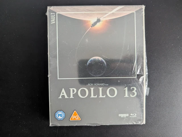APOLLO 13 STEELBOOK The Film Vault 4K UHD Blu ray New Sealed UK Edition ...