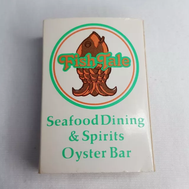 Fish Tale Seafood Dining & Spirits Oyster Bar, Pocket Box Diamond Match Division