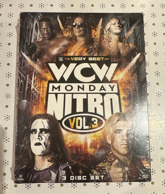 WWE VERY BEST of WCW Monday Nitro Vol 3 DVD 2015 3-Disc Set Sting