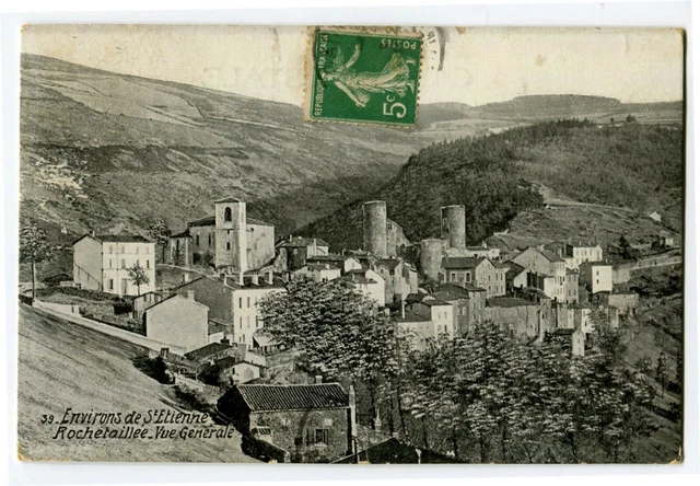 CPA 42 Loire surroundings de Saint-Etienne Rochetaillée General view